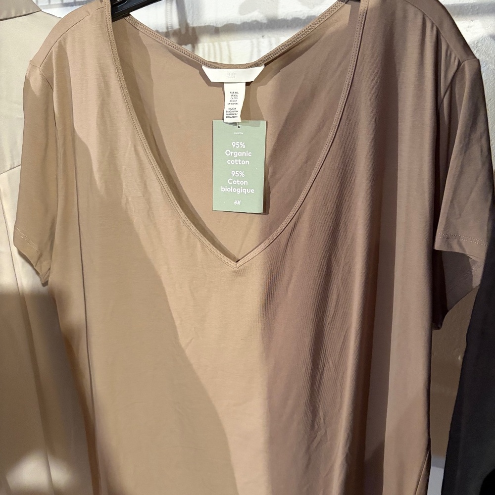H&M Cap Sleeve Top & Sleeveless 2 for 1 XXL